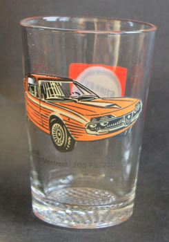 Fanal Stinnes Alfa Rome Montreal Drinkingglas 1971 (10186)